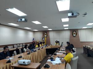 4. ประชุมคณะกรรมการดำเนินการจัดแสดงนิทรรศการผลการดำเนินงานโครงการตามแผนงานยุทธศาสตร์ วันที่ 4 กรกฎาคม 2562 ณ ห้องประชุม ชั้น 8 อาคารเรียนรวมและอำนวยการ (อาคาร 14) มหาวิทยาลัยราชภัฏกำแพงเพชร